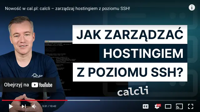 youtube player film calcli skrypt zarzadzanie hostingiem ssh