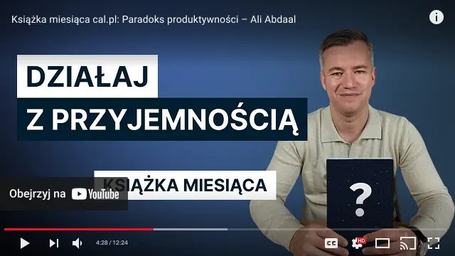 youtube player film ksiazka miesiaca paradoks produktywnosci recenzja produktywnosc zmiana stylu zycia