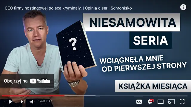 youtube player film książka miesiąca schronisko które przestało istnieć sławek gortych karkonoska seria kryminalna