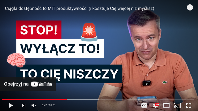 youtube player film produktywność powiadomienia niszczą skupienie rozwój osobisty jak pracować w skupieniu praca głęboka