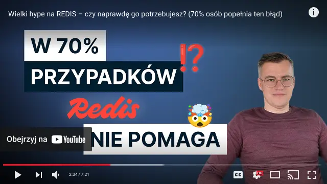 youtube player film czy potrzebujesz redis kiedy warto włączyć redis