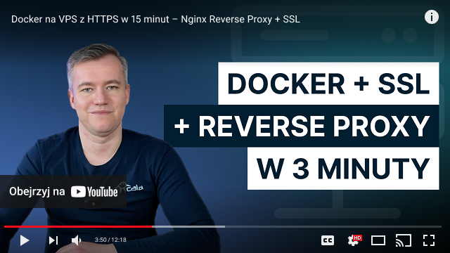 youtube player film reverse proxy ngix docker vps