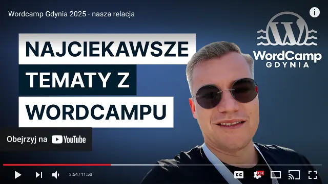 youtube player film wordcamp gdynia 2025 cal.pl