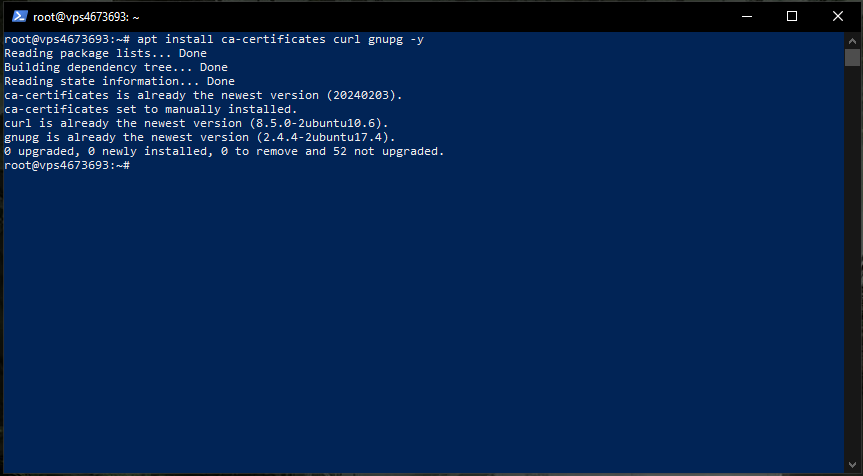 instalacja Docker na VPS instalacja wymaganych pakietów komenda 
